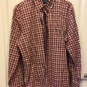 Men’s Size L Chap Red/Black Shirt